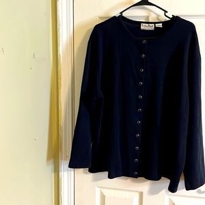 Extra Point by Reference Point long sleeve button down sweater. Size 2X